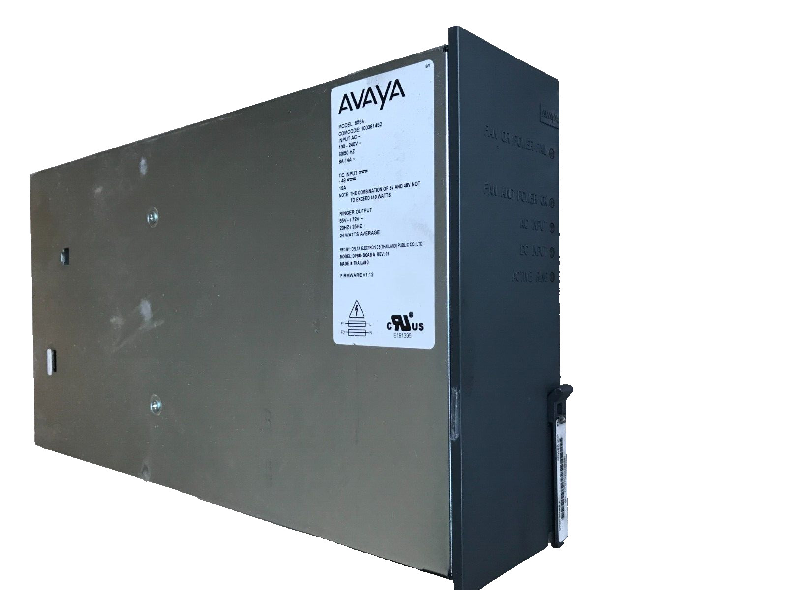 Avaya 655A Power Supply