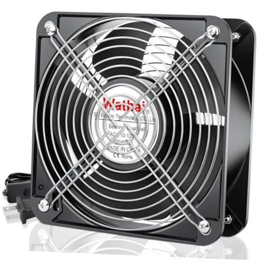 AC Axial 2060 200mm Case Muffin Fan 110V 120V Dual Ball AC 200x200x60mm