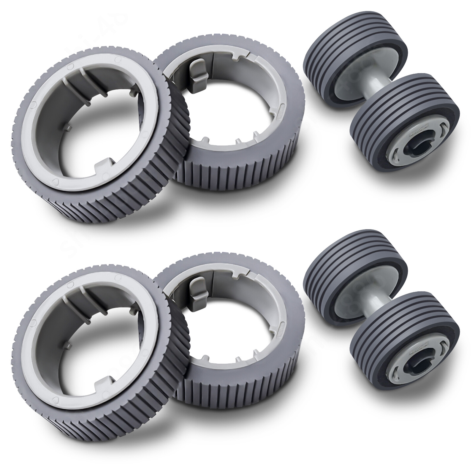 2 Set For Fujitsu fi-7235 fi-7280 fi-7300NX Scanner Brake & Pick Roller Kit