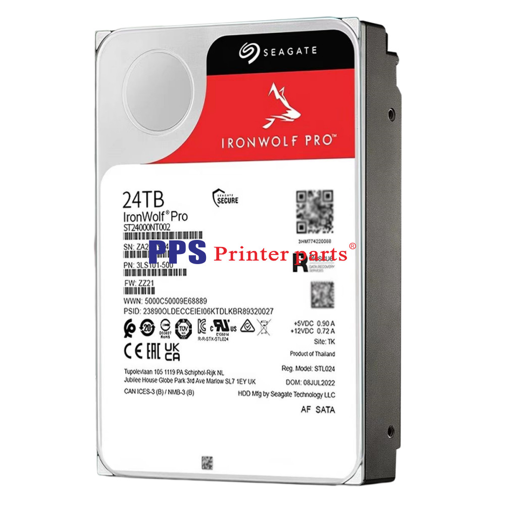 NEW ST24000NT002 Seagate IronWolf Pro 24TB 7200 RPM 512MB NSA Cache Hard Drive