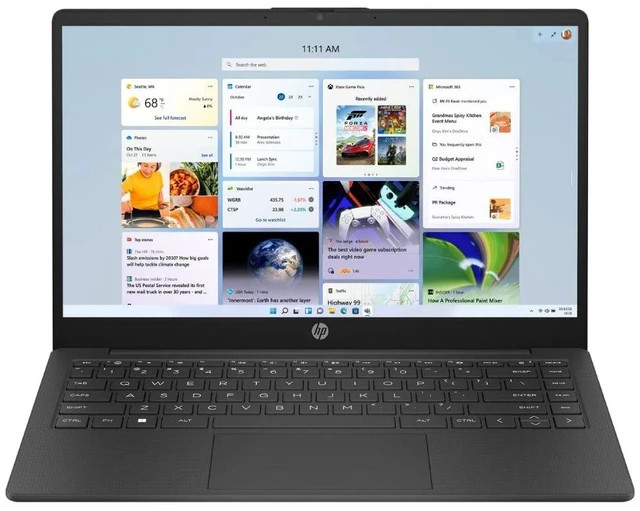 HP 14-dq3240nr 14 in Touch Intel Celeron N4500 4GB DDR4 8GB RAM 256 GB SSD