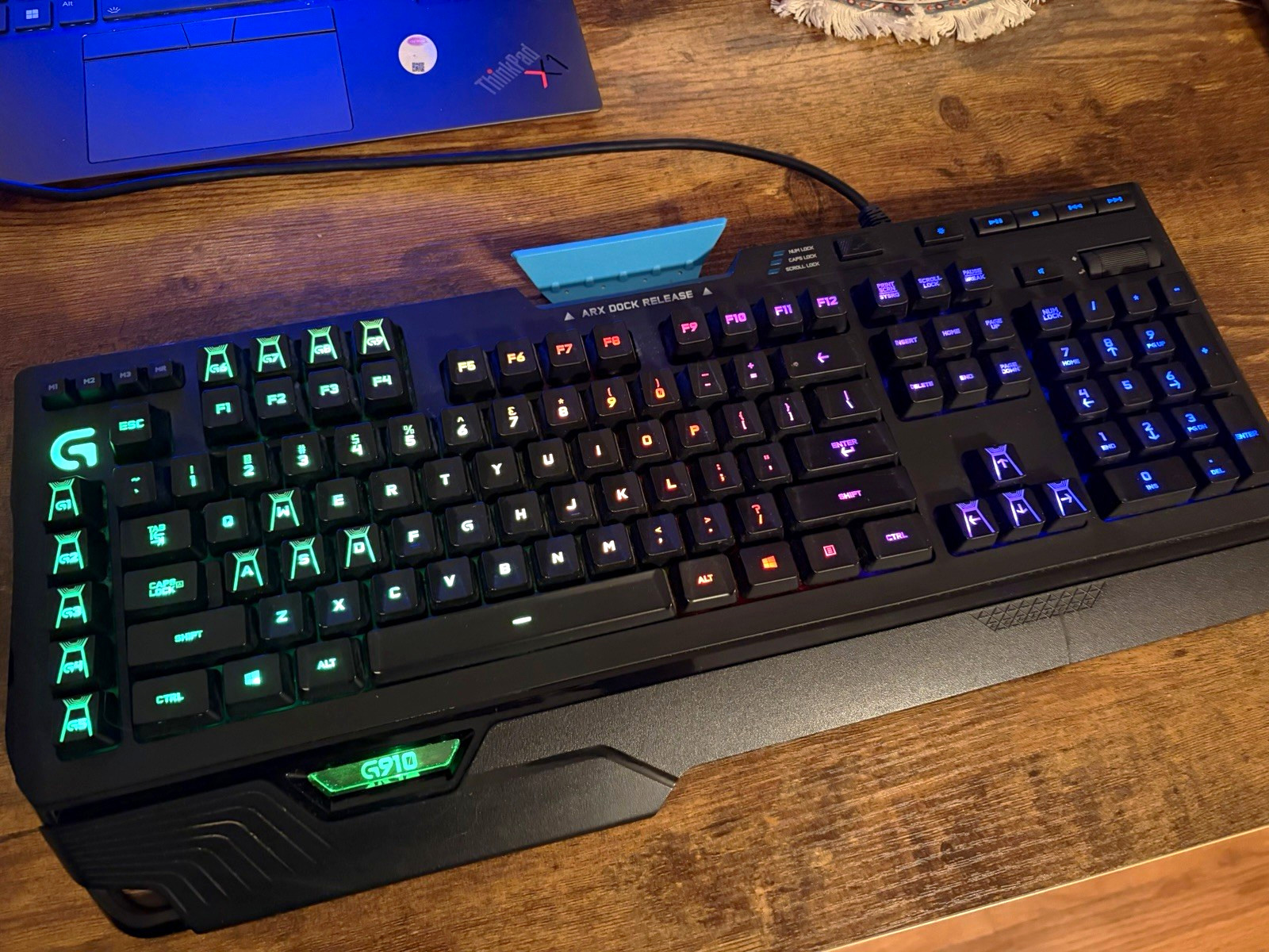 Logitech G910 Orion Spark RGB Mechanical Gaming Keyboard Y-U0023 Romer-G Tested