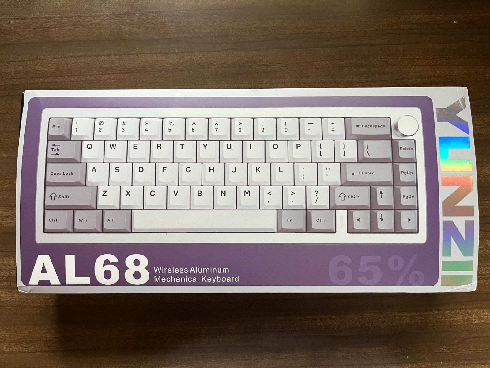 YUNZII AL68 Wireless Mechanical Keyboard 65%  QMK/VIA, Aluminum, Hot-Swappable