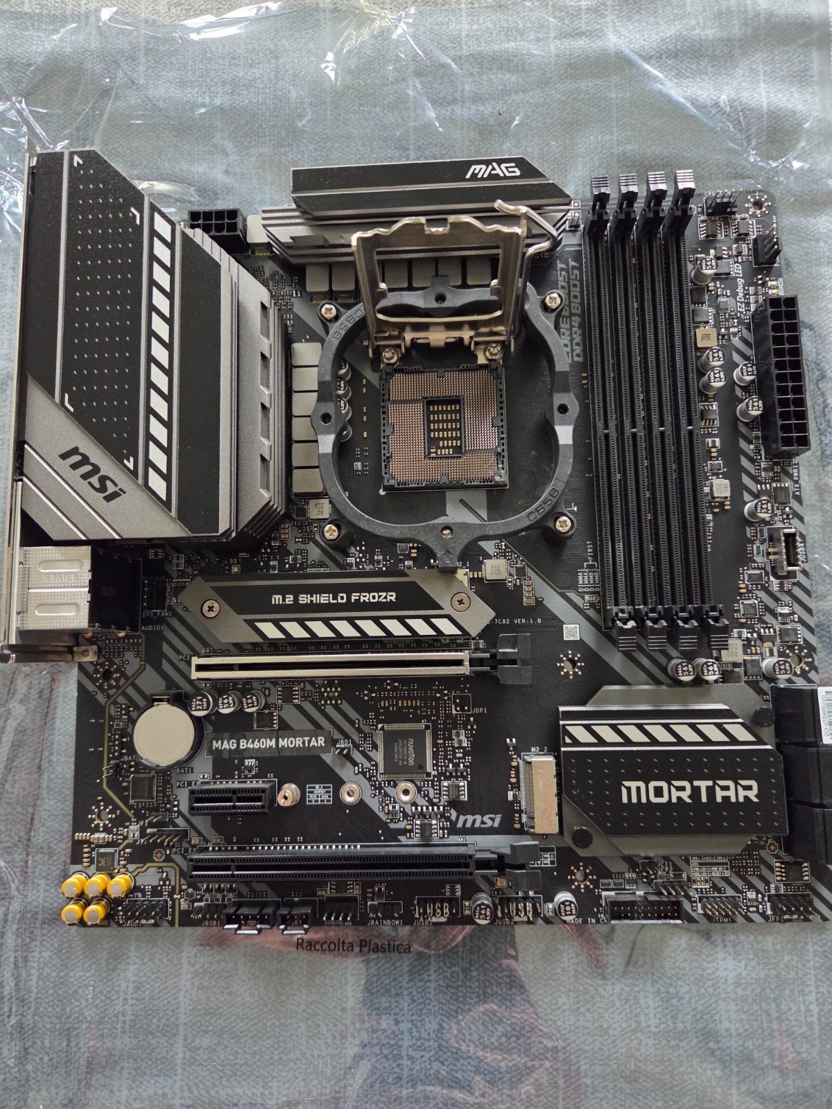 MSI MAG B460M MORTAR LGA 1200 Intel B460 SATA 6Gb/s Micro ATX Motherboard