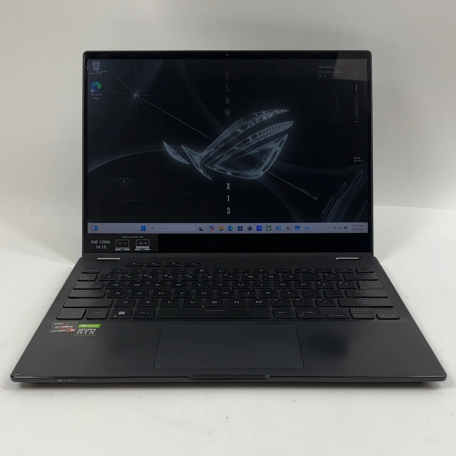 Asus ROG Flow X13 GV301R 13.4" Ryzen 9 6900HS 16GB RAM 1TB SSD RTX 3050 Ti