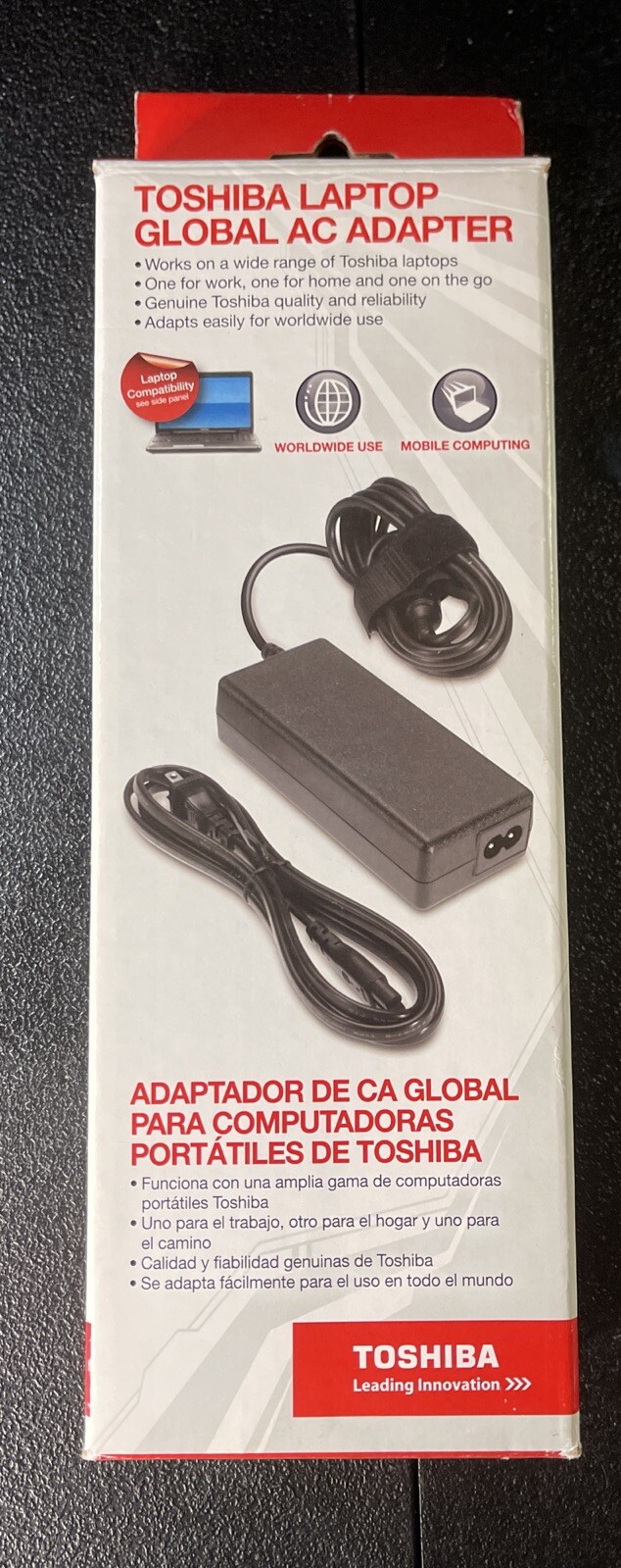 NEW Genuine Toshiba Qosmio X505-Q830  PQX33U-00K00H 120W 19V AC Power Adapter 