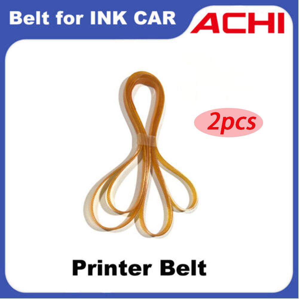 ACHI 2pcs Printer Belt Ink Carriage Belt for Ink Car For A3 UV Printer