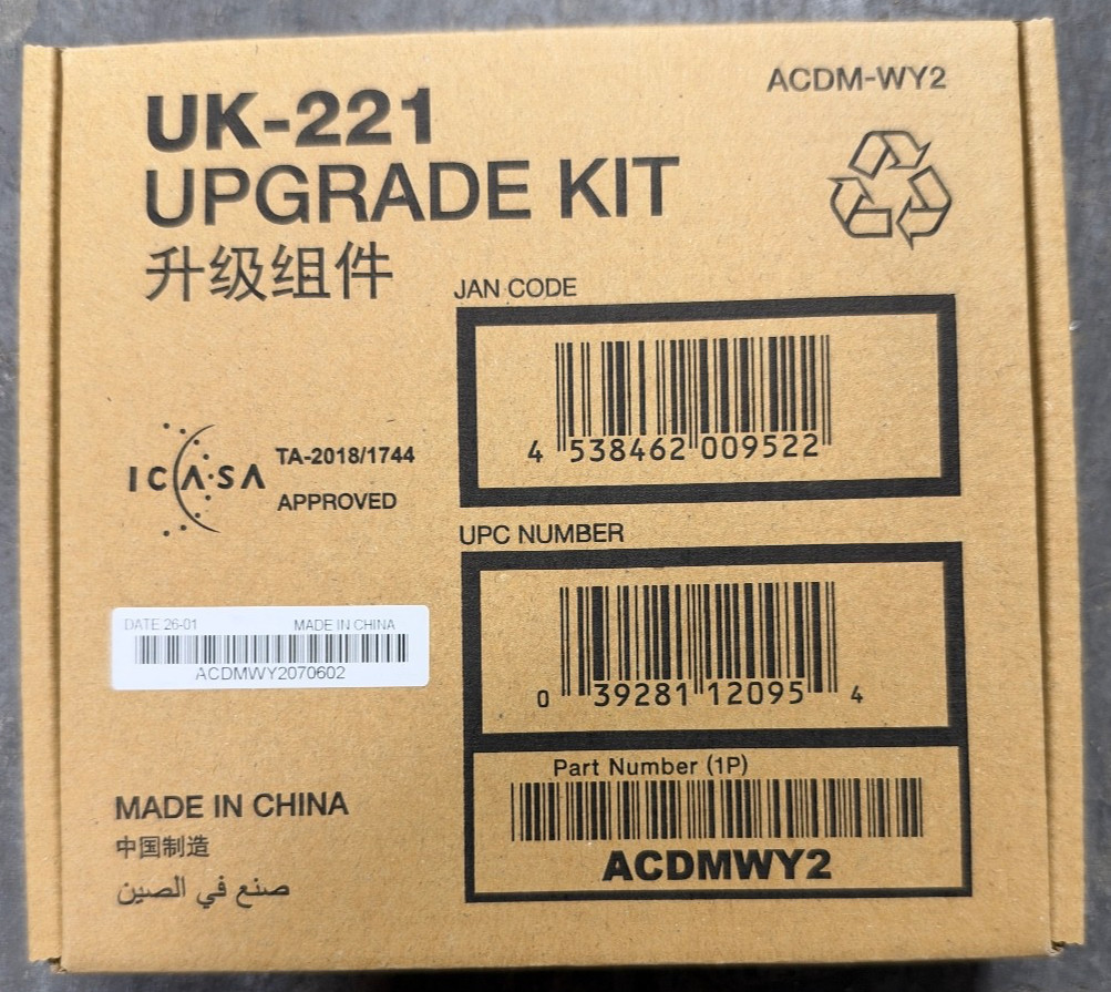 UK-221 Upgrade Kit ACDMWY2 for Universal UK Series Compatible Models