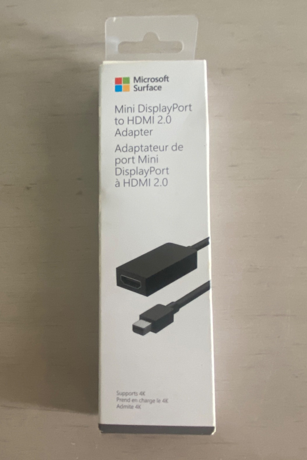 OEM Microsoft Surface Mini DisplayPort to HDMI 2.0 Adapter EJT-00001 Model 1819