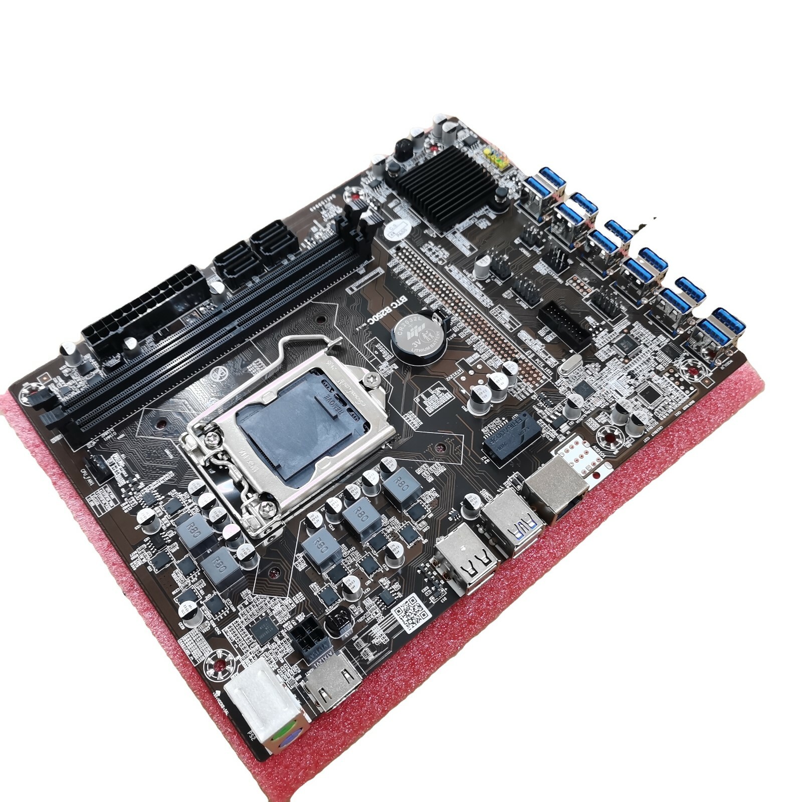 BTC B250C Motherboards 12 gpu mining motherboard B250 12 USB for RTX 3070