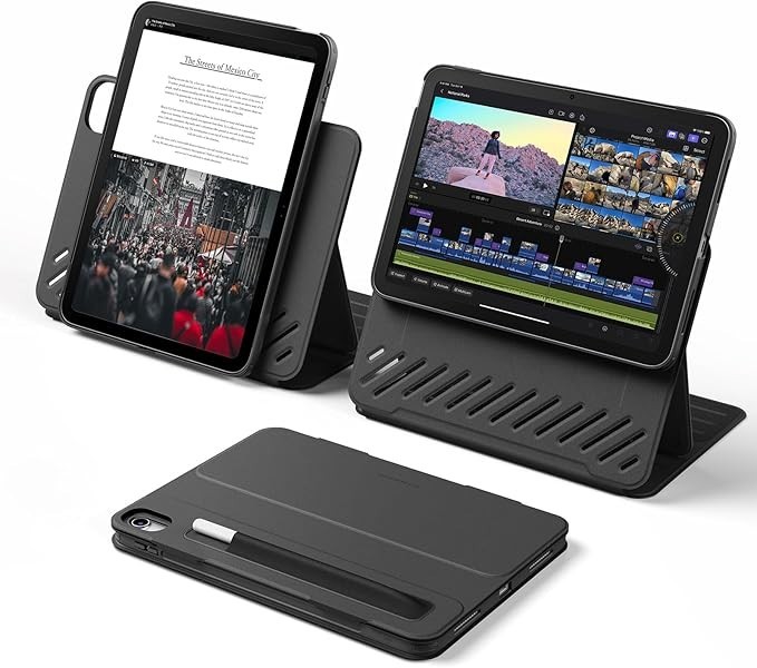 ESR Case for iPad Air 11in. M3/M2(2025/2024), iPad Air 5th/4th(2022/2020) BLACK