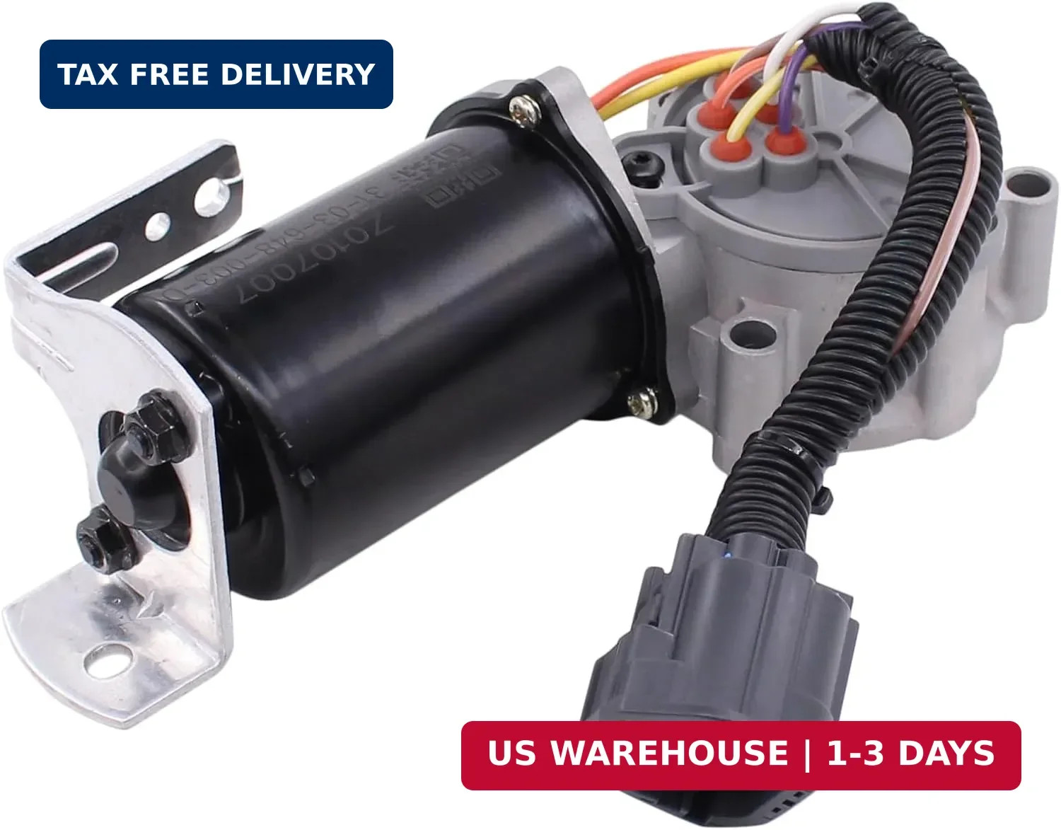 7-Pins Connector Transfer Case Shift Motor for Ford F-150 2015-2020, Expedition