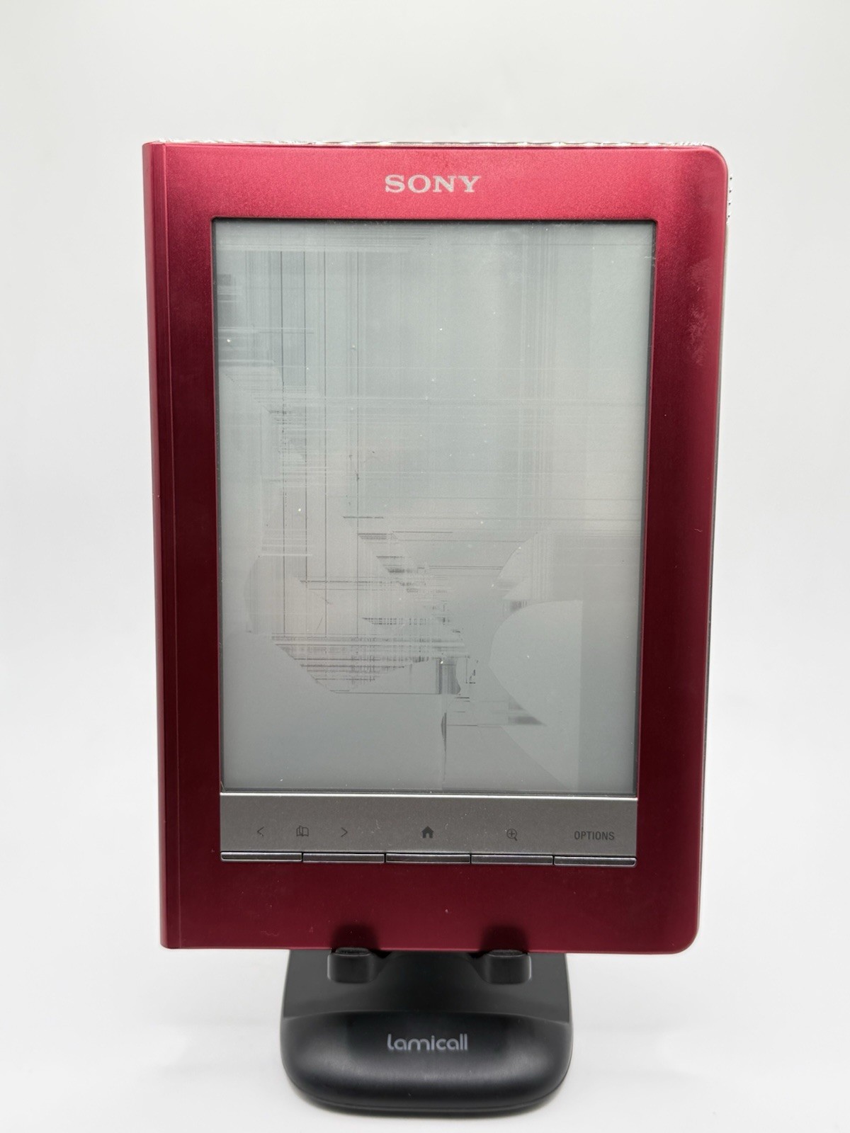 Sony Reader PRS-600 Digital E-Book Reader Red — AS IS DEFECTIVE ‼️