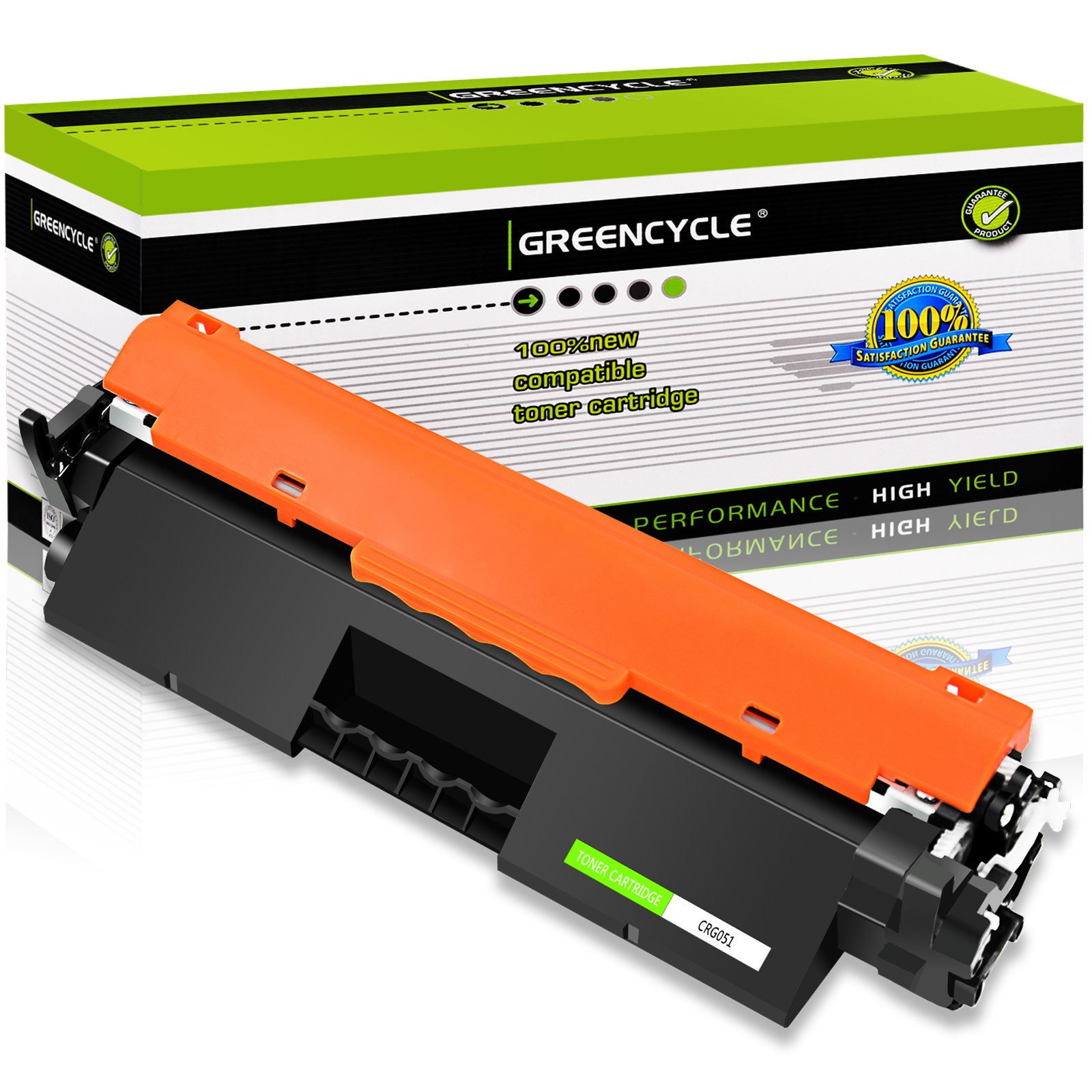1PK CRG-051H Toner Cartridge Fit for Canon IMAGECLASS 2169C001AA MF267dw MF269dw