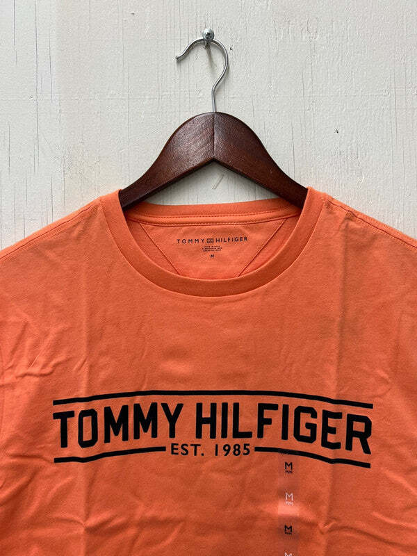 Tommy Hilfiger Mens Barney Short Sleeve T-Shirt Summer Sunset 78J5434 650