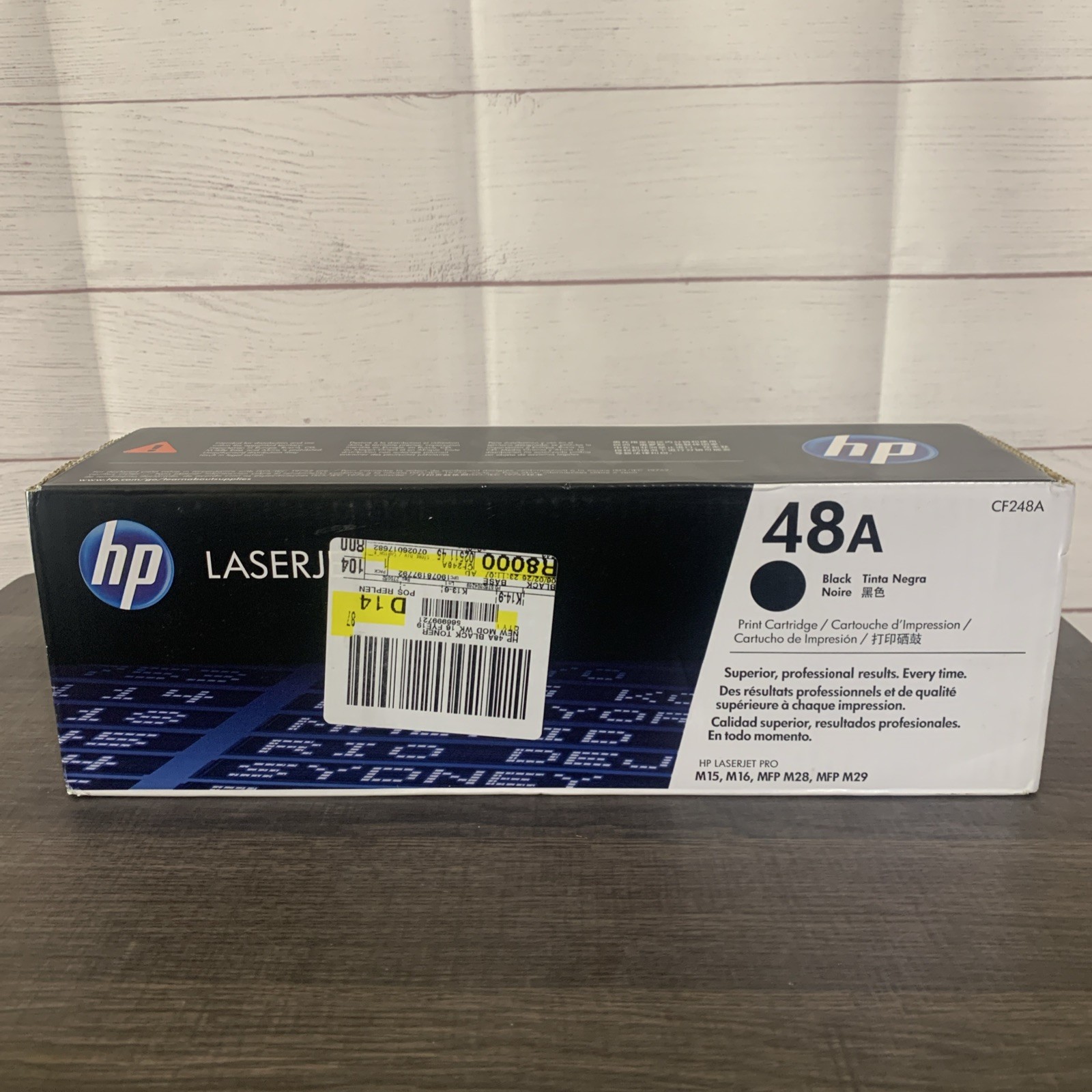 GENUINE OEM HP 48A LaserJet Toner Cartridge Black CF248A BRAND NEW & SEALED