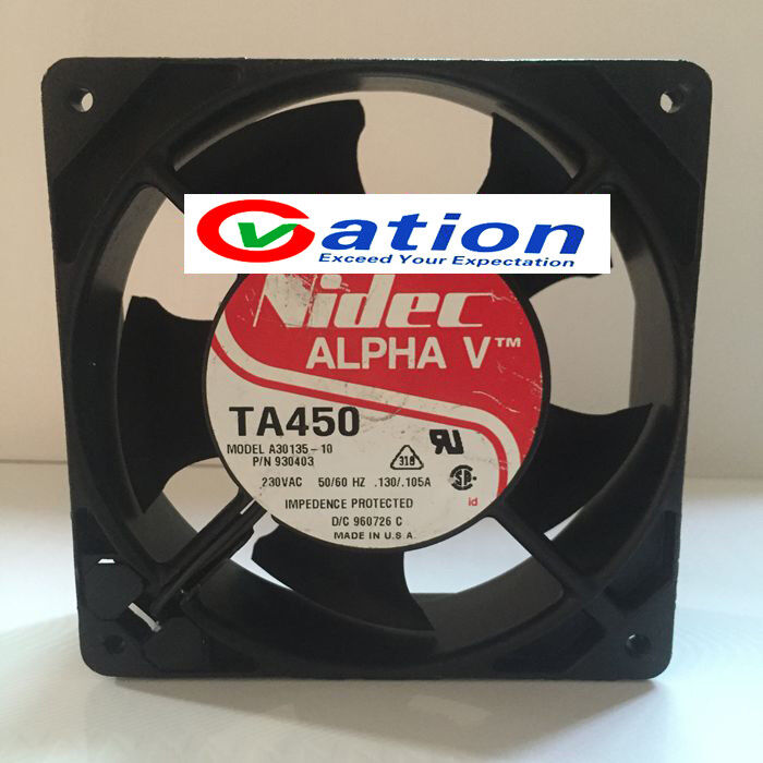 1PC For Cabinet industrial fan 230V 0.13/0.105A 120X120X38mm TA450 A30135-10
