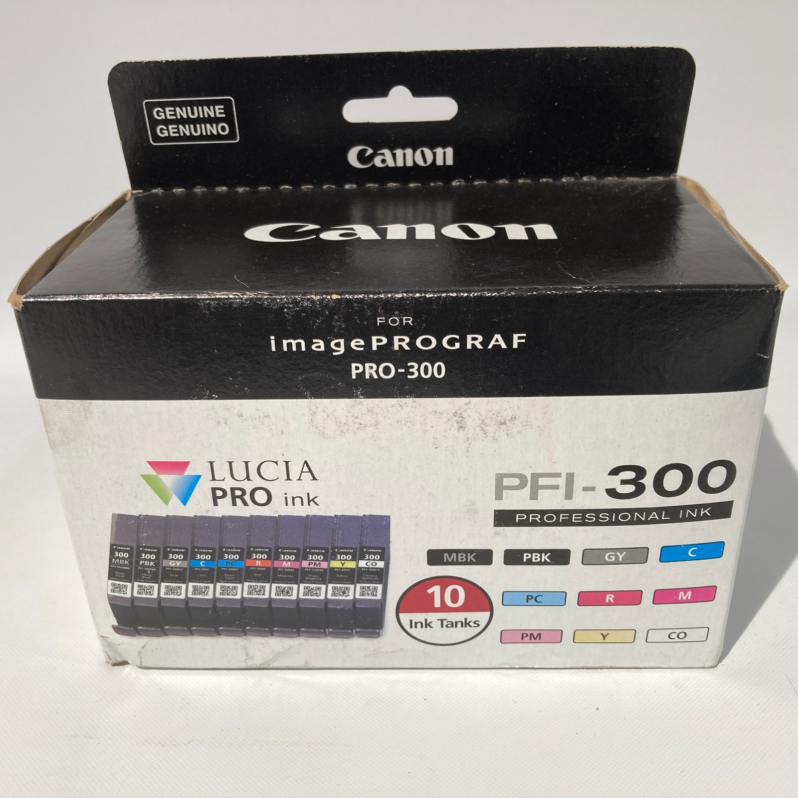 GENUINE Canon LUCIA PRO PFI-300 Ink Cartridge FULL SET for ImagePROGRAF PRO-300