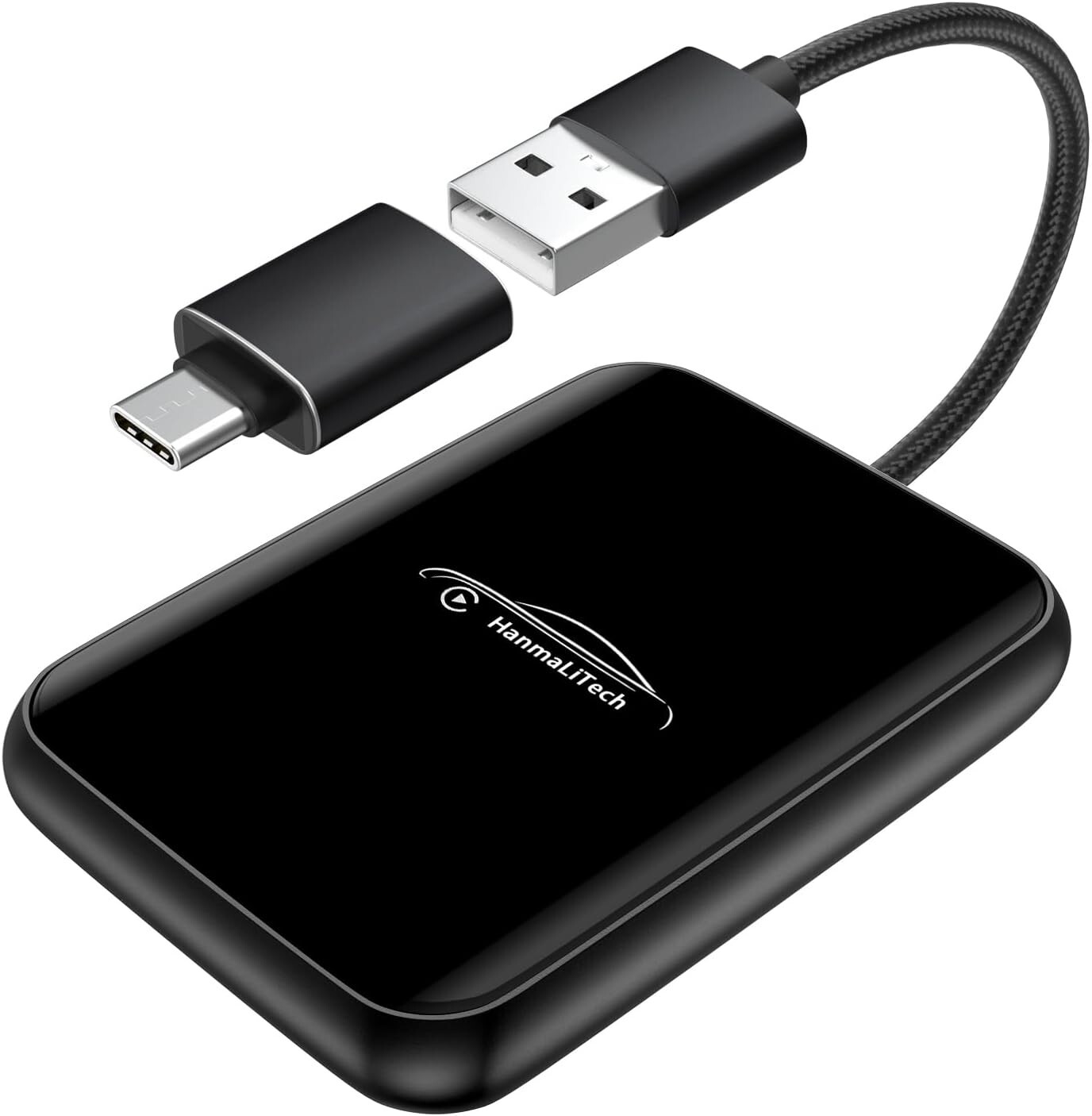 Wireless Apple Carplay Adapter, can Upgrade The Models with Built-in Wired