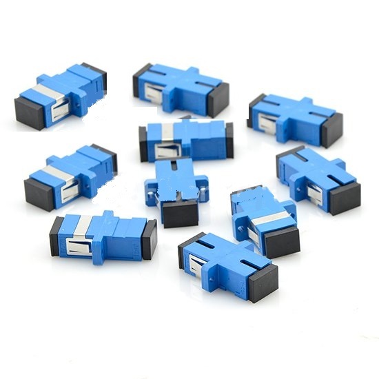  SC to SC Simplex SM / Single Mode Fiber Optic Connector Adapter QTY 5 - 493287