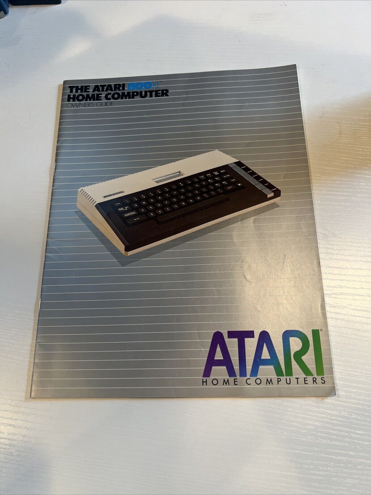 The Atari 800X Home Computer Owner’s Guide 1983 Rev A Vintage Collectible