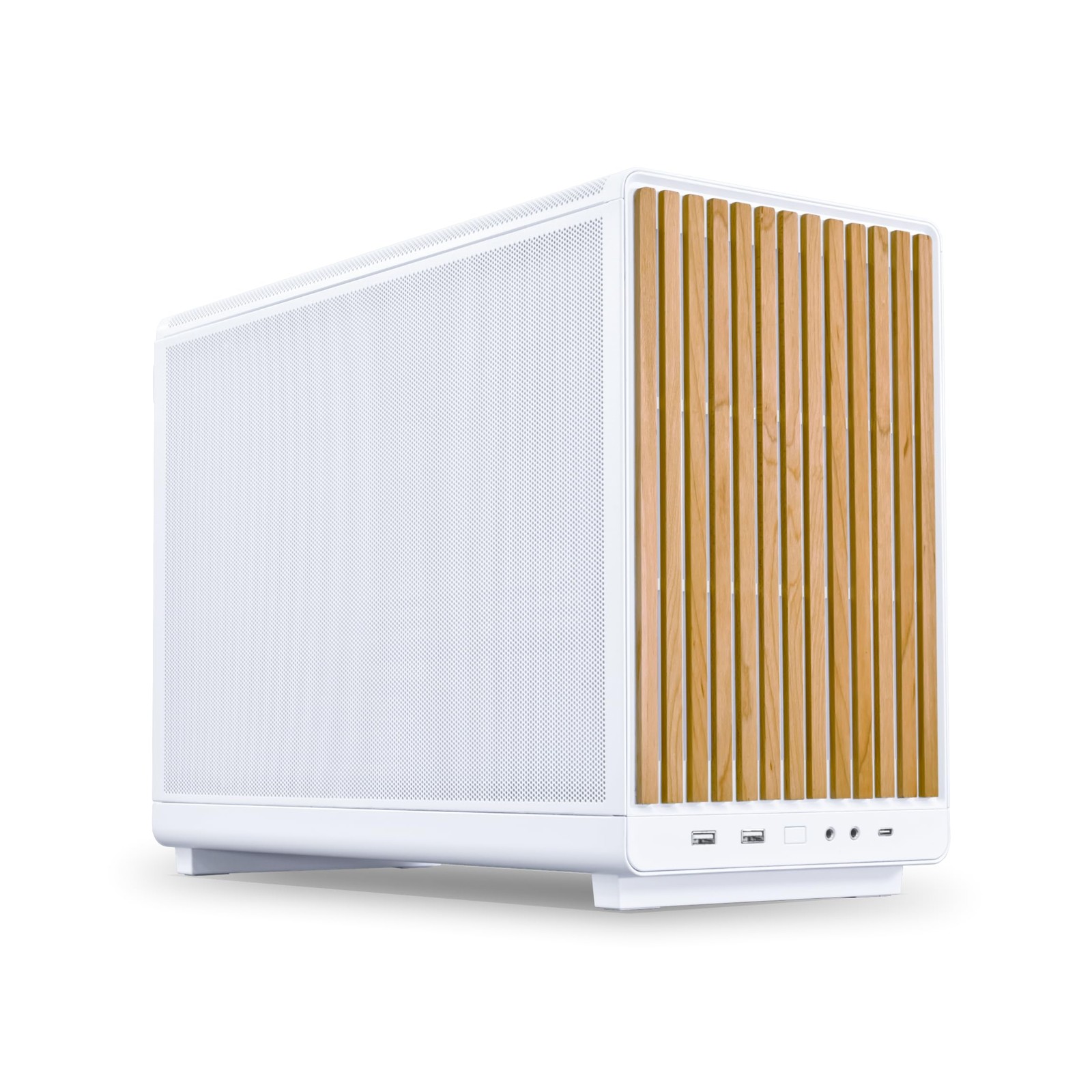 Lian Li A3-mATX PC Case - Wood Edition - Micro ATX Case - Supports 360mm AIO