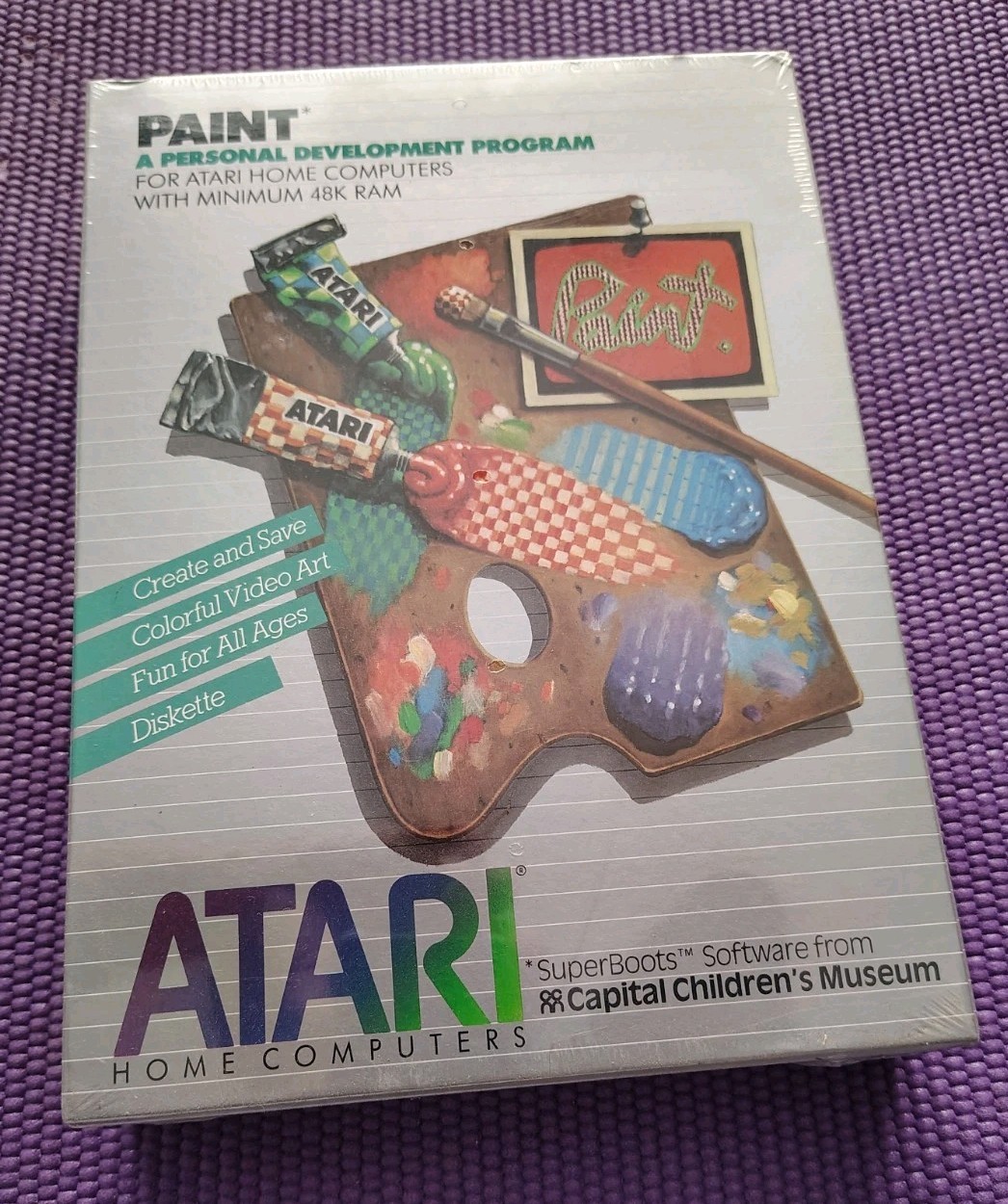 Atari Paint - new in box Sealed