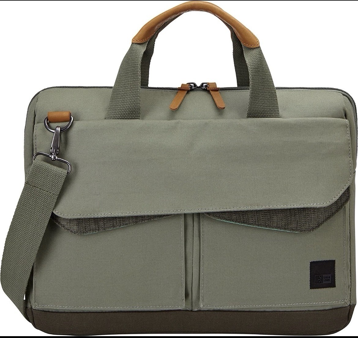 CASE LOGIC LODA114Green 14" Laptop Shoulder Bag Brand New With Tag