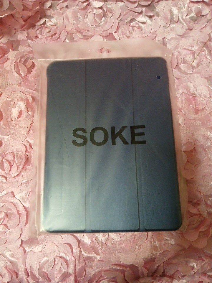 Soke Navy Stand Case for iPad Air 4 Magnetic Attachment