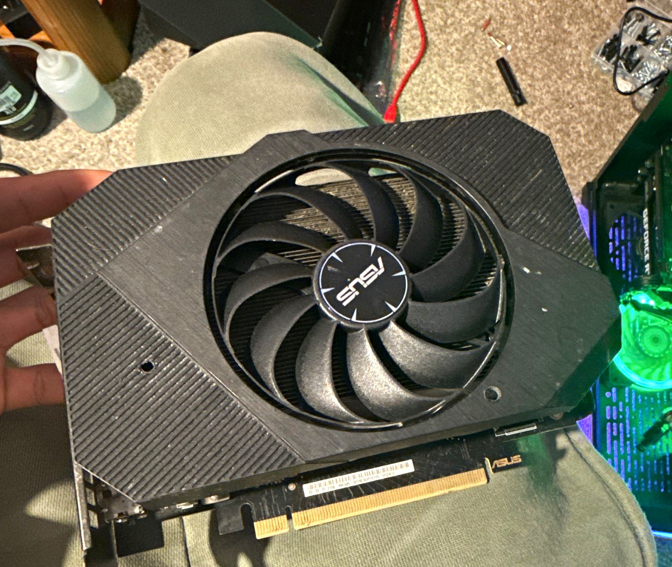 ASUS NVIDIA GeForce RTX Graphics Card GPU SFF PCIe x16 3060 12gb