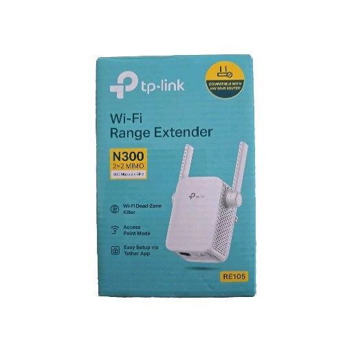 TP-Link RE105(TL-WA855RE) 300Mbps 2.4 GHz WiFi Range Extender Repeater Booster