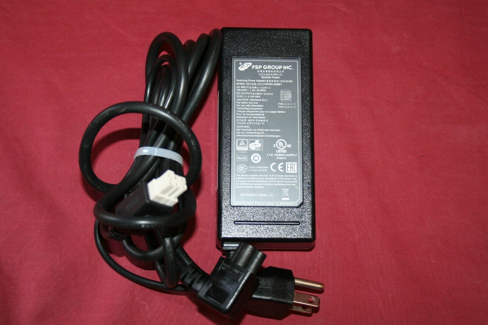 FSP Group Model:FSP090-DMBB1 19V 4.74A 6 Pin Power Adapter