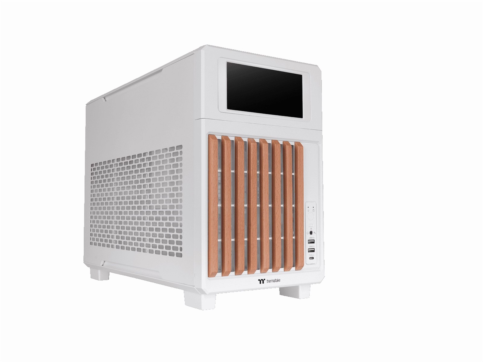 Thermaltake TR300 WS Snow Mid Tower Chassis (ca-11m-00m6wn-w1) (ca11m00m6wnw1)