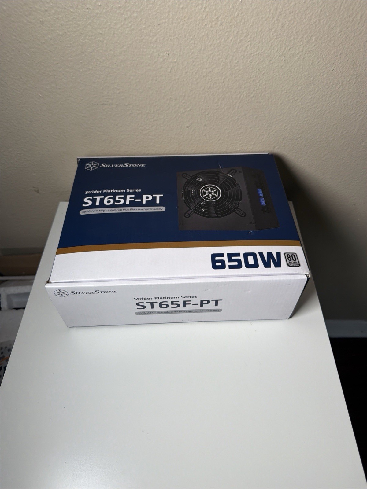 SilverStone Strider Platinum Series ST65F-PT 650W - Open Box