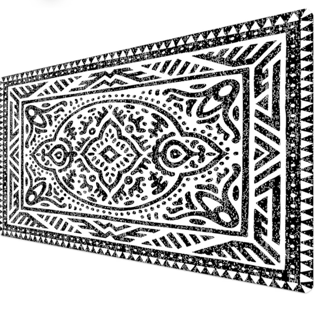 French KOKO Desk Mat, Large Desk Pad Large Mouse Pad Cute Desk Accessories Home 