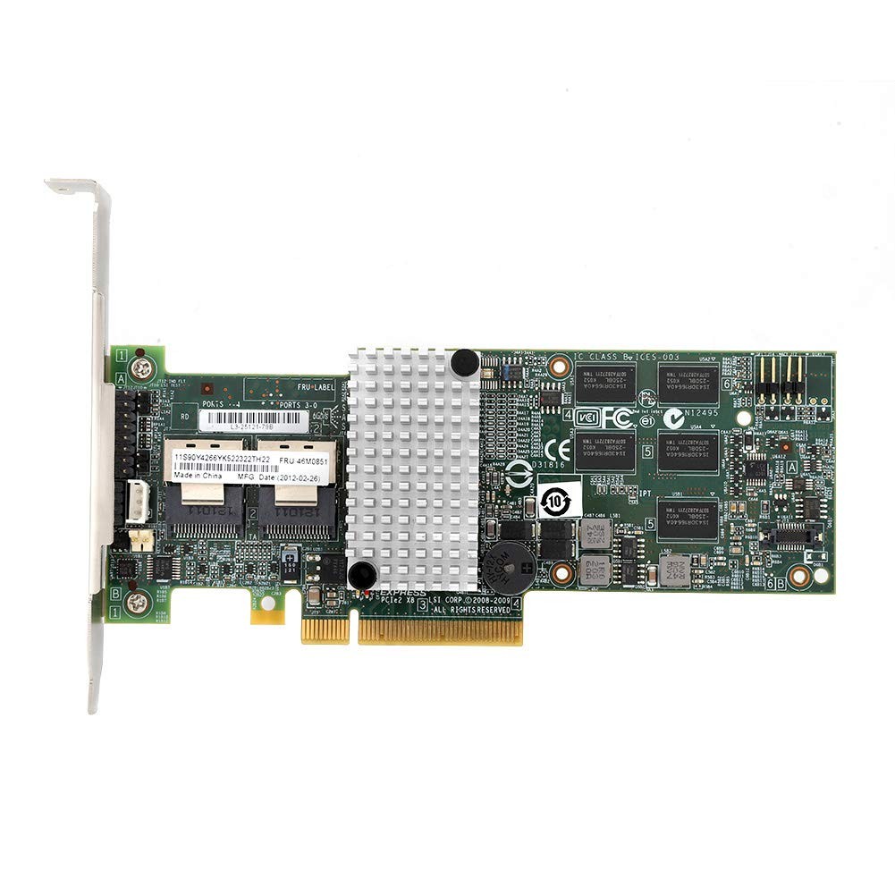 Megaraid 9260-8i SATA/SAS Controller RAID 6G PCIe x8 for LSI46M0851 forIBM M5015