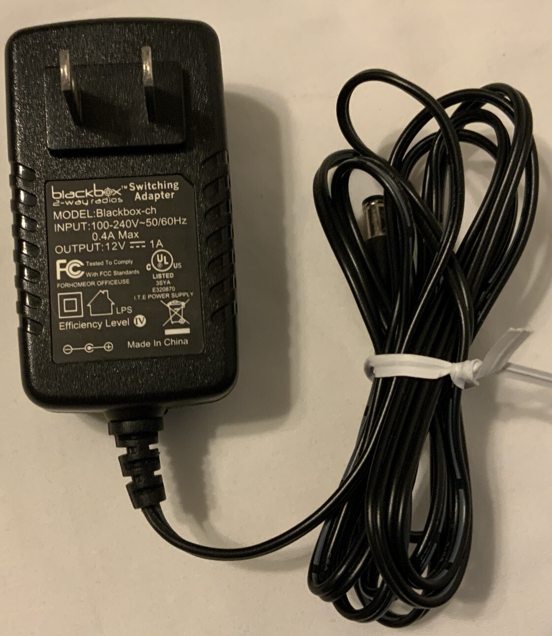 Black Box 2-way Radios Switching Adapter Model: Blackbox-ch