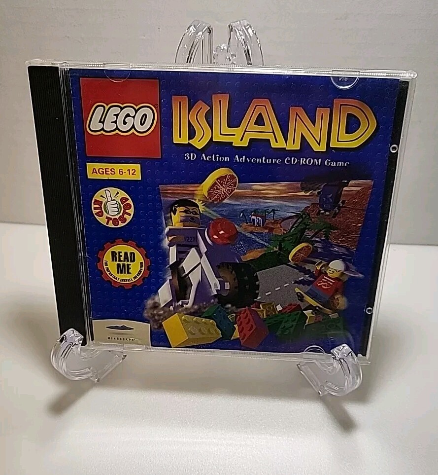Lego Island 3D Action Adventure PC CD-ROM Video Game