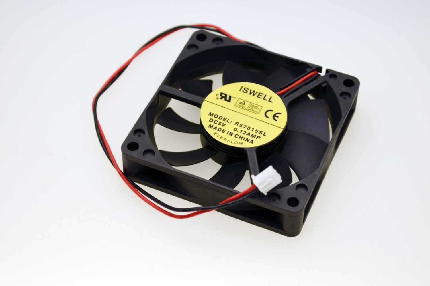 DC Brushless Cooling Fan 5V 0.12A 7015 70x70x15mm 2-Pin Connector