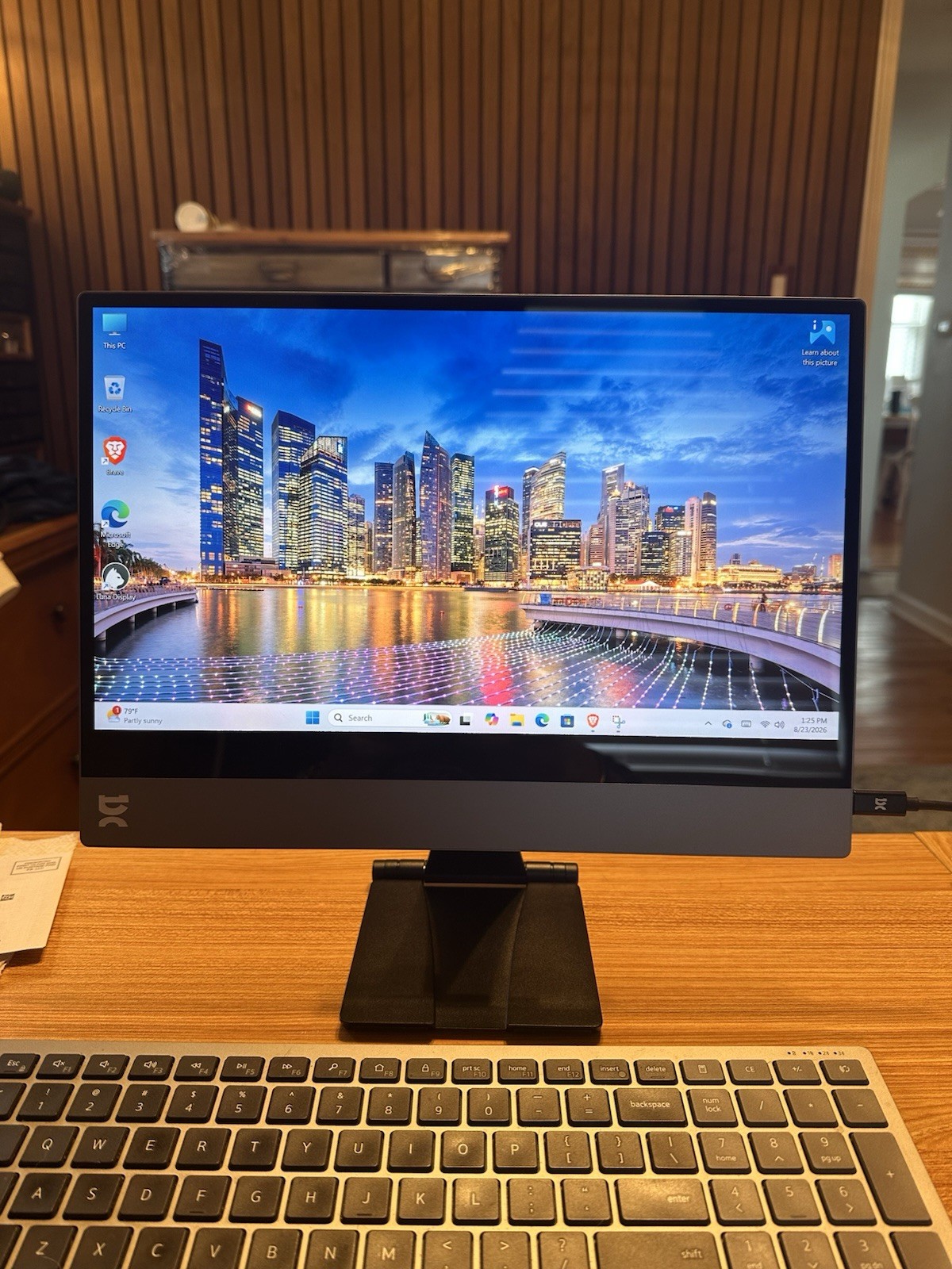 espresso Display 15 15.6” FHD Portable Monitor + Magnetic Stand + HDMI Cable