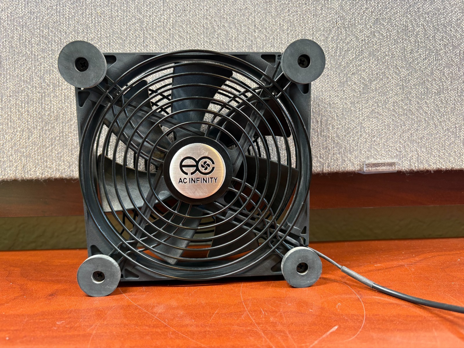 Lot of 5 AC Infinity Multifan S4 140 mm Quiet USB Case Fan - Black (AI-MPF140A)