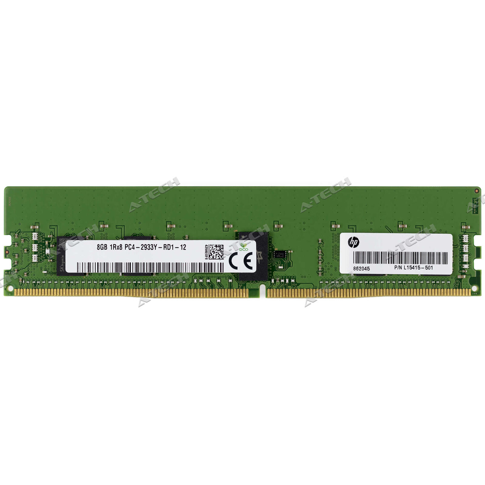 HP L15415-501 8GB DDR4-2933 ECC REG RDIMM PC4-23400 1Rx8 HPE Server Memory RAM