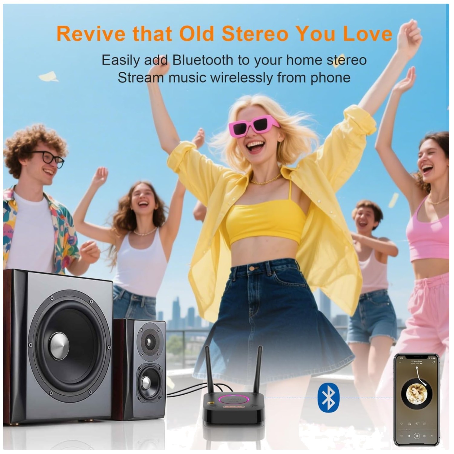 Hi-Res Bluetooth 5.3 Receiver with LDAC