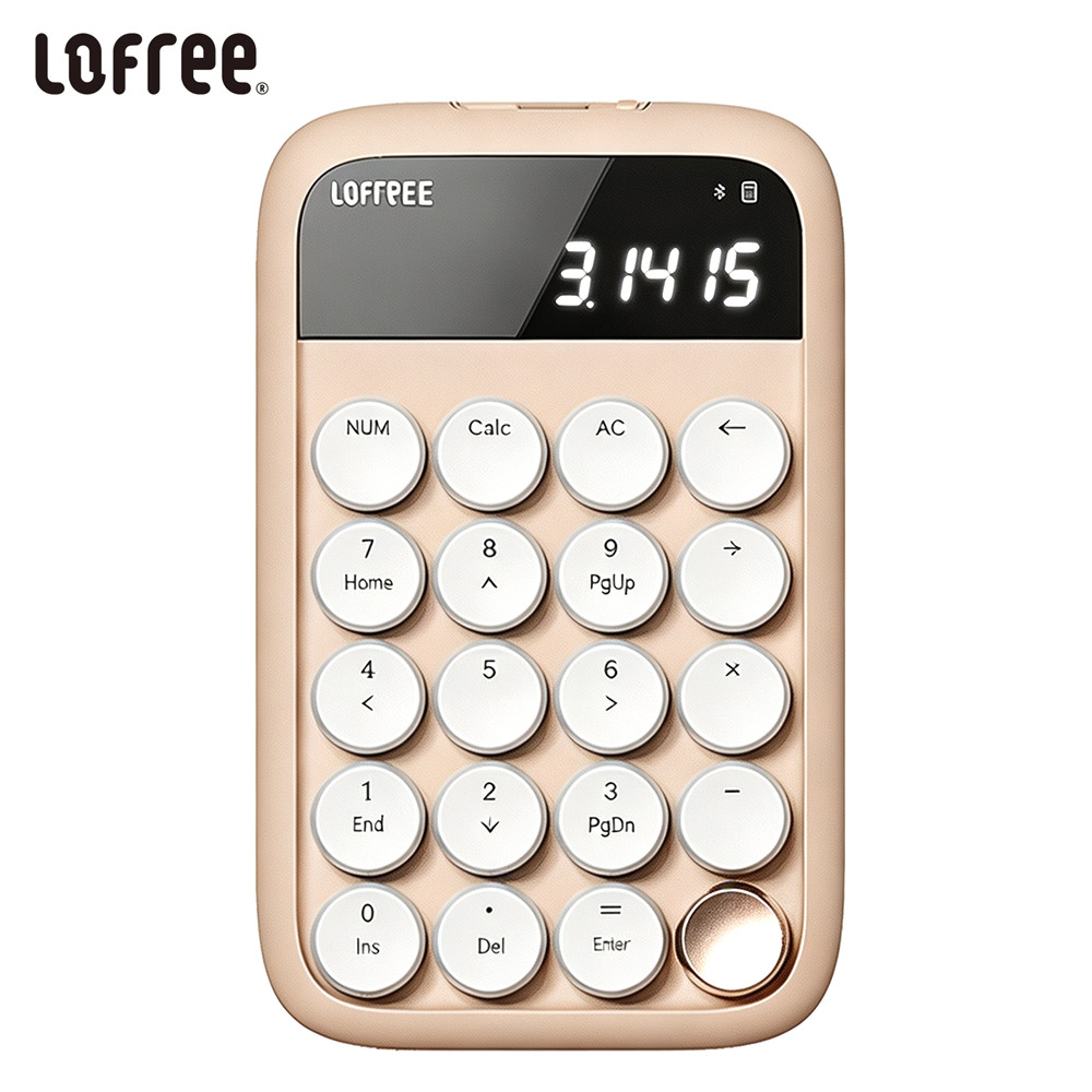 Lofree Bluetooth Digital Keyboard Multi-System Compatible With Smart Calculator