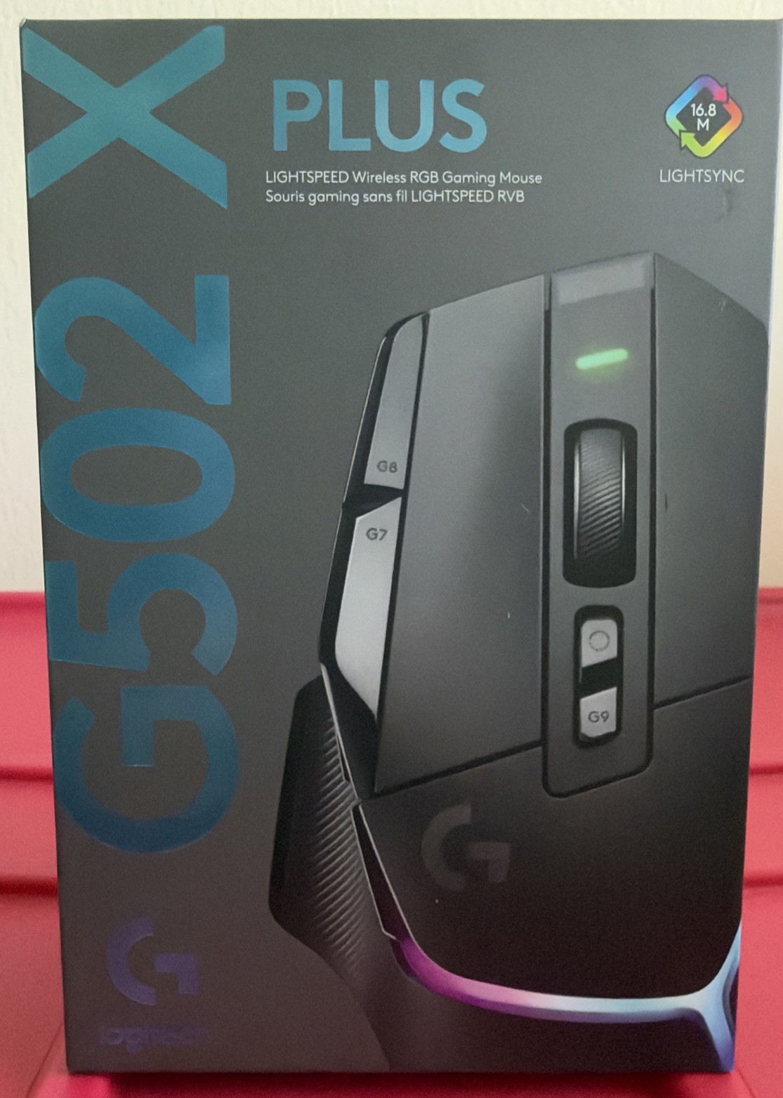 Logitech G502 X PLUS Lightspeed Wireless Gaming Mouse Black Brand New