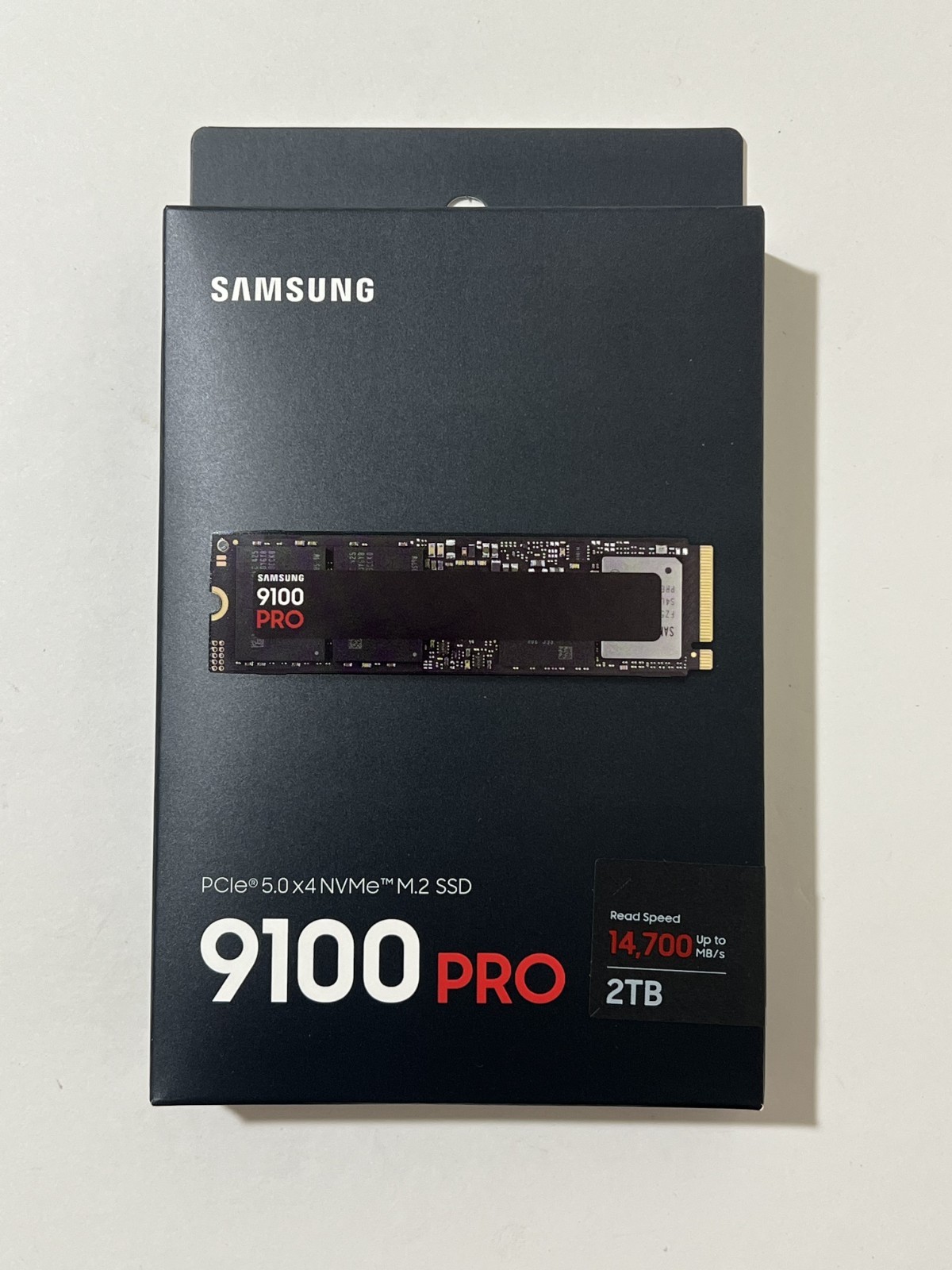 NEW SAMSUNG 9100 PRO 2TB SSD PCIe 5.0 x4 NVMe M.2 MZ-VAP2T0B/AM