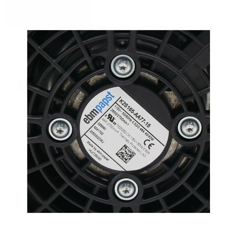 K2S165-AA77-15 Ebmpapst Fan 115VAC Filter Fan 0.52/0.48A 40/42W Cabinet Fan