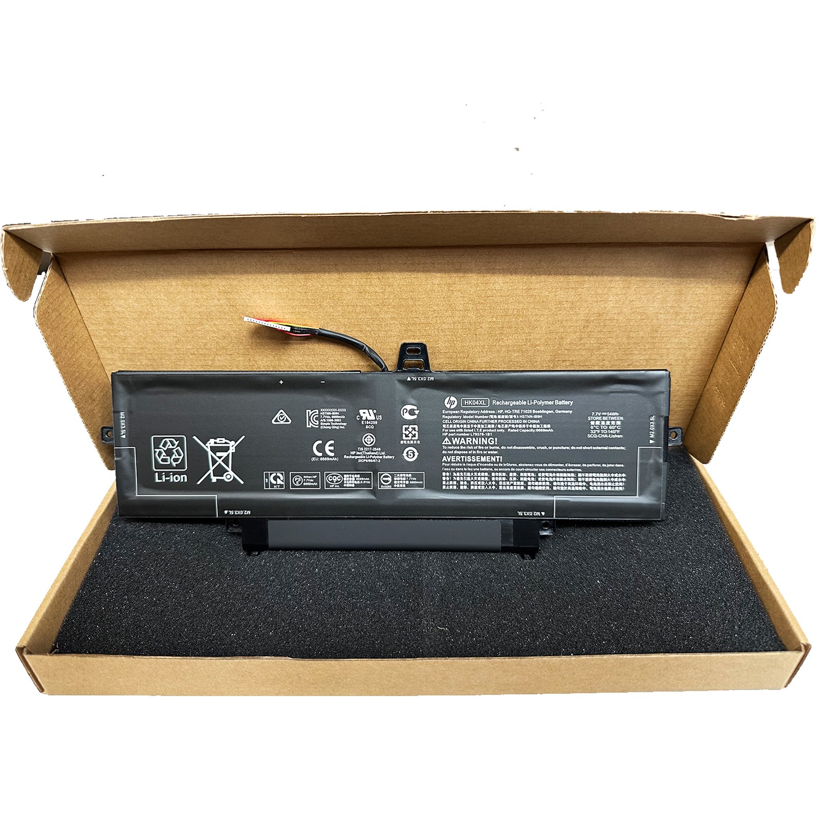 New Genuine 54Wh HK04XL Battery For HP EliteBook x360 1040 G7 G8 HSTNN-IB9J