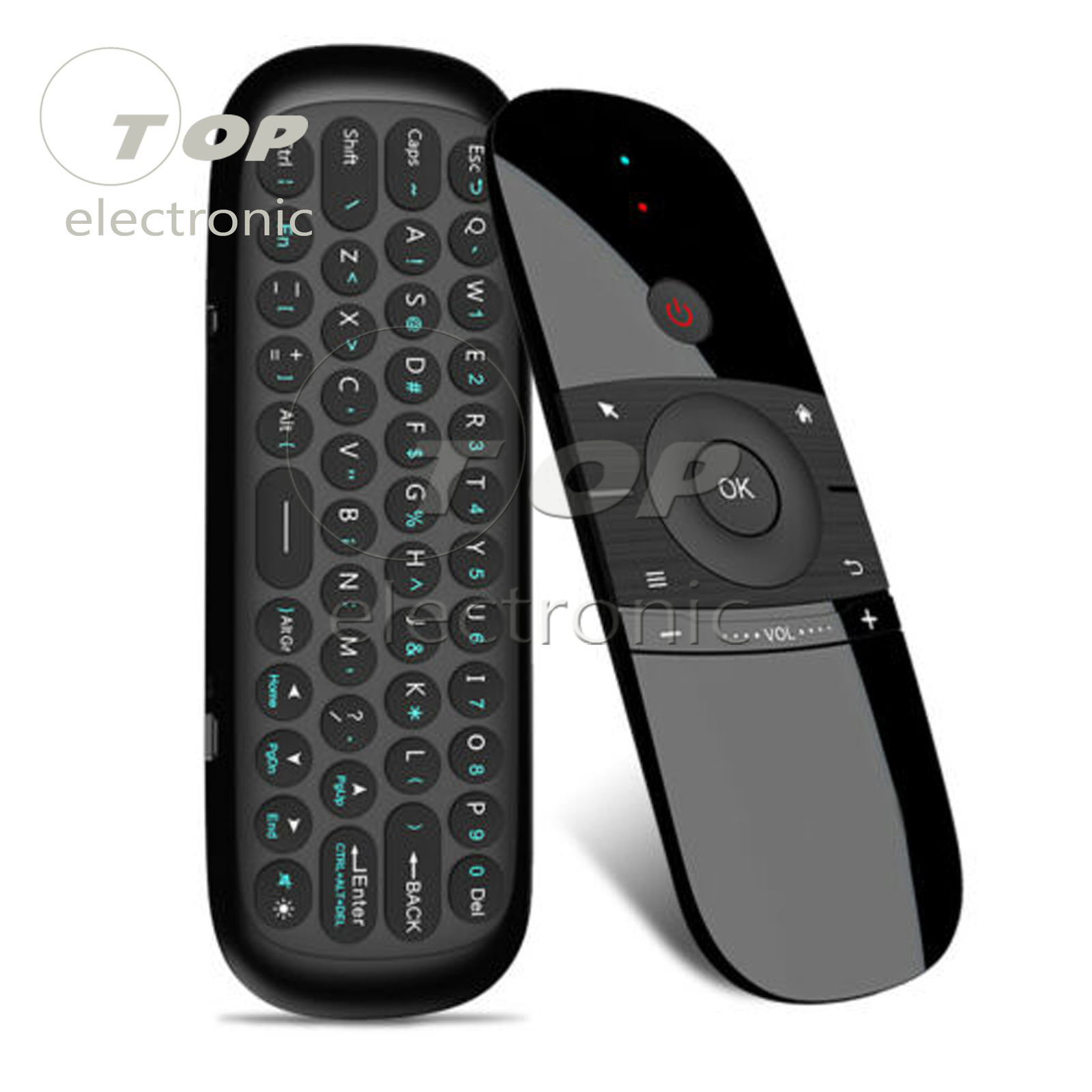 For Wechip W1 2.4G Air Mouse Wireless Keyboard IR Remote Control for TV BOX PC