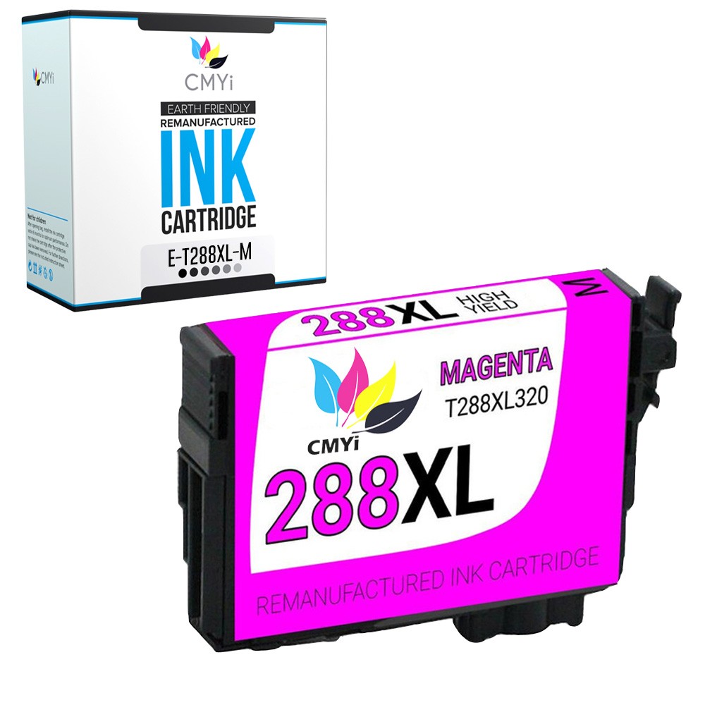 1-Pack CMYi Replacement 288XL Magenta Ink Cartridge for Epson Expression XP-257